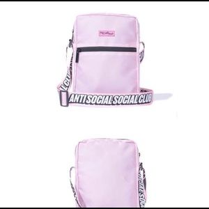 Anti Social Social Club Pink side bag